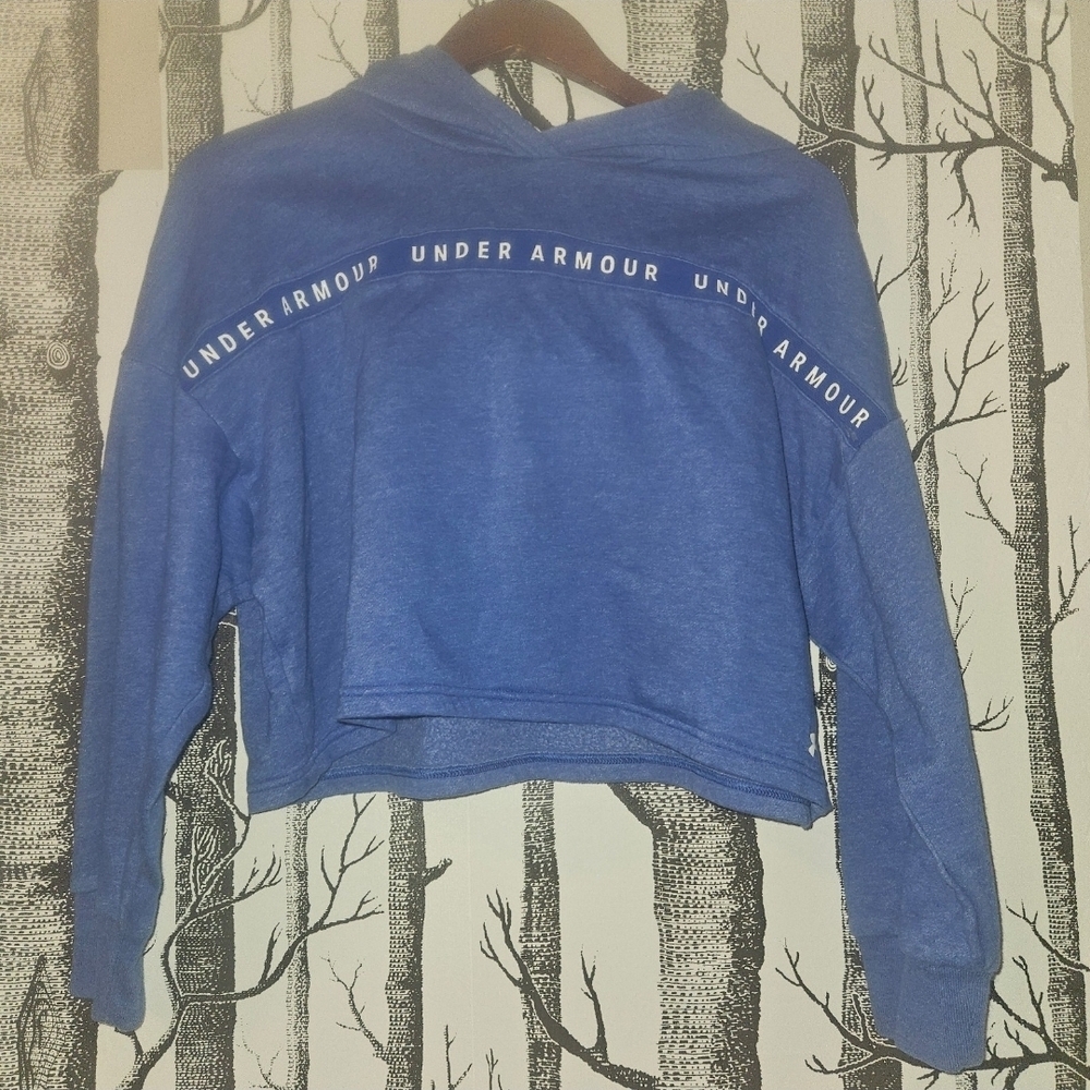Under Armour Women's Blue Hoodie Top